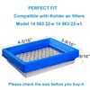 HEYZLASS 2 Pack XT650 Air Filter with Metal Protection, Compatible
