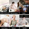 wenxintek Nail Lamp for Nail Tech,Foldable LED Desk Lamp for