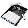 Mister Rui Paint Roller Set, Foam Paint Roller, 6 Inch