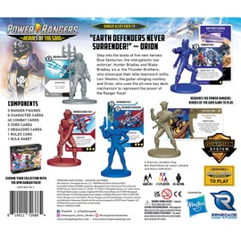Renegade Game Studios: Power Rangers: Heroes of The Grid: Allies Pack #4 - Expansion, 5 New Heroes! Roleplaying Miniatures Game, Age 14+, 2-5 Player