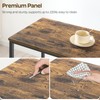 YATINEY 78.7" Long Bar Table, Counter Bar Height Table, High