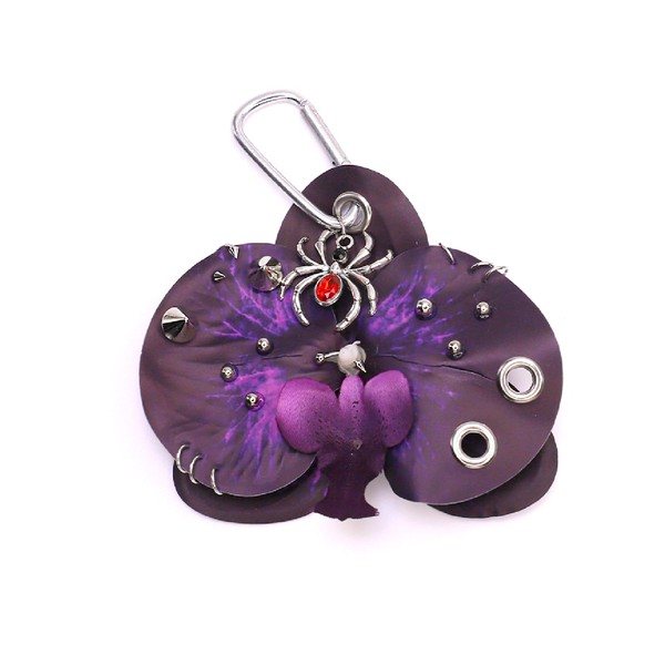 OCOUYVD Key Chain-5 (Spider Black Purple)