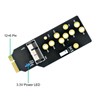 12+6Pin WiFi Network Card and Bluetooth Module Protector Adapter for