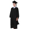 GraduationMall Unisex Economy Master Graduation Gown Cap 2025 Tassel Package