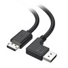 Cable Matters Right Angle DisplayPort 1.4 Cable - 6ft, Support