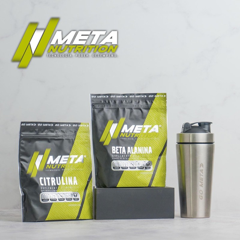 Beta Alanina, Meta Nutrition, 100 Servicios, 2 g por Servicio.