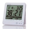 Elecom OND-04WH OND-04WH Digital Heatstroke and Virus Prevention Warning Alarm,