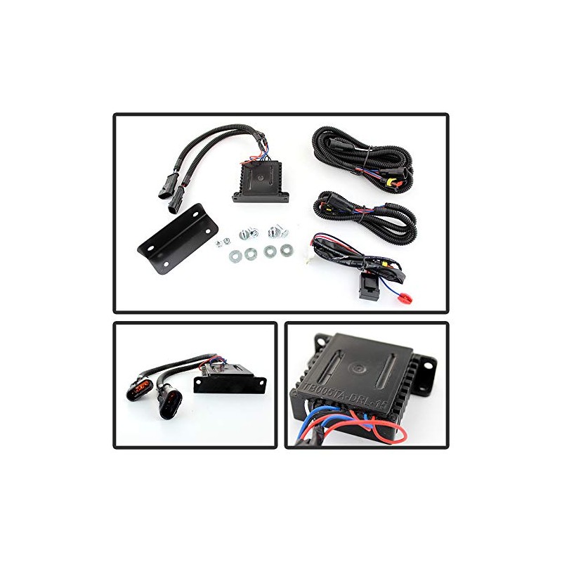 ACANII - For 2007-2013 Toyota Tundra LED Bumper Built-In DRL