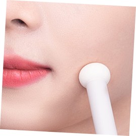 FRCOLOR 4pcs Foundation Beauty Sponge with Ergonomic Handle Mushroom Head Concealer Powder Puff for Makeup Portable Makeup Tool for Women for Home Salon and Travel Use