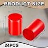 Pushglossy 24 Pcs Red Fire Sprinkler Head Protector - Paint