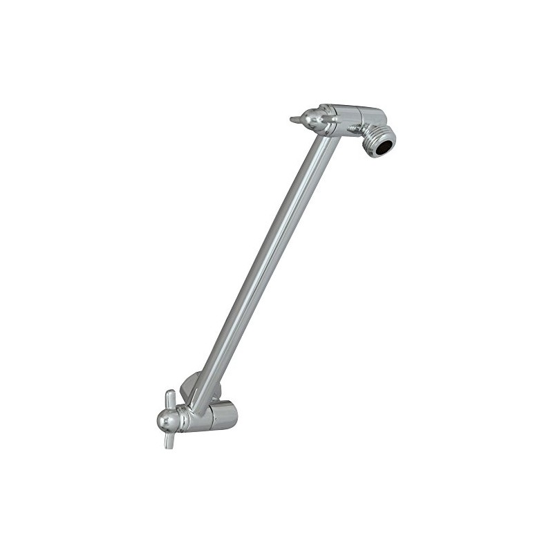 Delta Faucet 10-inch Adjustable Extension Shower Arm for Shower Heads,