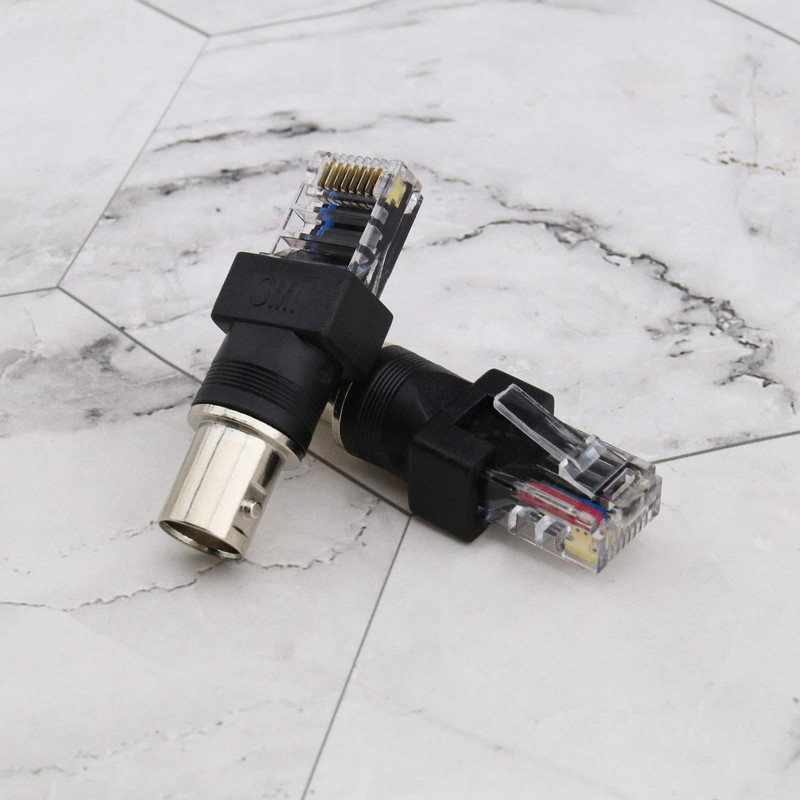 EMSea BNC Female to RJ45 Male RF Coaxial Connector Coupler