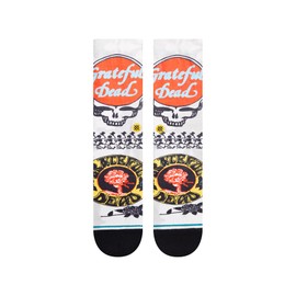 Stance GRATE VINTAGE WHITE Socks (01785), L, VINTAGE WHITE (01785)
