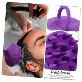 Gatuida Convenient Portable Scalp Scalp Exfoliator for Adults and Boys and Girls Daily Scraper for Relaxation Cleansing and Itch Relief for Home and Travel Use