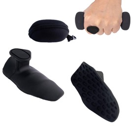 TUMALI Gym Grips 2 Pcs Anti-Slip Hand Protector Hand Grip, Gym Weight Lifting Grips With Storage Box,Ergonomic Rubber Hand Protector Gloves for Weight Lifting, Pull-Ups, Gym Training and Exercise