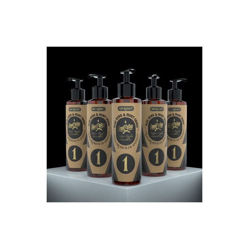 GoodFellas Crema para Afeitar Premium con Aloe Vera y Aceite