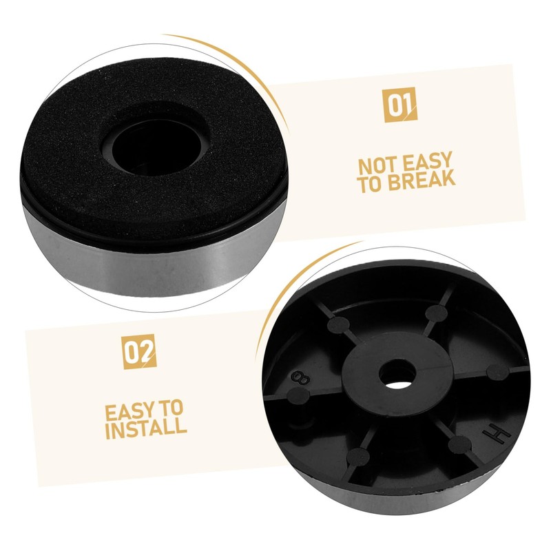 MERRYHAPY Easy Install Speaker Isolation Feet 10 Pack for Amplifiers