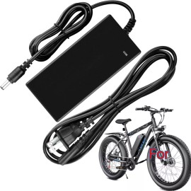 RXQMXG AC Adapter For Vivi F26F Electric Bike 500W 26" x 4.0 Fat Tire Electric Bike