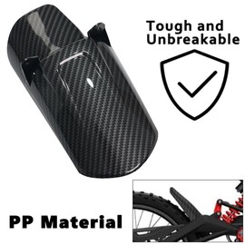 Sur Ron Rear Cushion Fender,Carbon Fiber Motorcycle Fender Mud Guard for Surron Sur Ron Segway X260 X160 Electric Dirt Bike