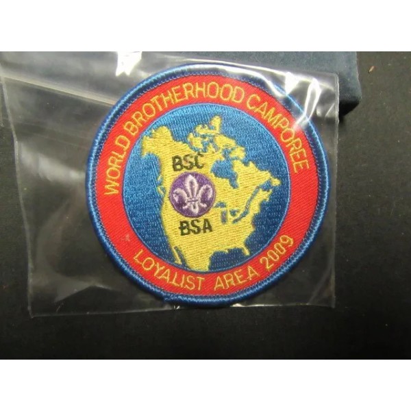 World Brotherhood Camporee 2009 Loyalist Area BSC BSA Patch KL2