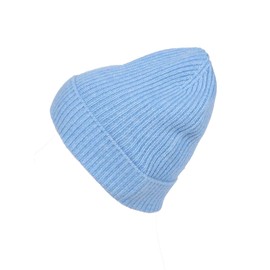 Zwillingsherz Chunky Knit Hat Made of 100% Cashmere - High-Quality Unisex Knitted Hat Plain Winter Hat Simple for Women Boys Girls - Hat - One Size - Cashmere Warm & Soft - Spring Autumn & Winter,
