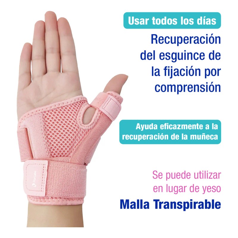 Férula Flexible Soporte Para Pulgar Artritis Transpirable