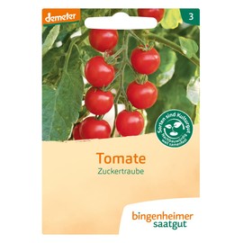 Bingenheimer Seeds - Tomato Cocktail Tomato Sugar Grape - Vegetable Seeds / Seeds