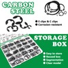 Aienxn 802PCS Snap Rings Assortment Kit, E Clips Assortment Kit