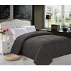 Elegant Comfort Luxurious Super Soft Goose Down Alternative Double-Fill Comforter