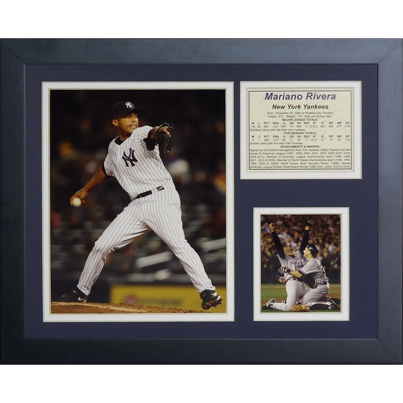 Legends Never Die Mariano Rivera Framed Photo Collage, 11x14-Inch