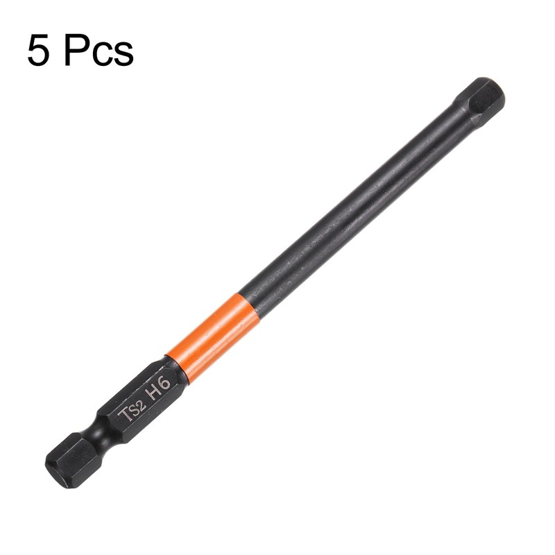 QUARKZMAN Pack of 5 H6 Hexagonal Drill Bit Wrench 6
