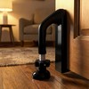 Elfthloo Portable Door Lock Travel Security, Black Anti-Theft Stopper