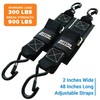 Boat Tie Down Straps to Trailer, 2 Inch x 48