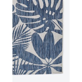 Novogratz by Momeni Villa Salerno Blue Indoor/Outdoor Area Rug 7'10" X 10'10"