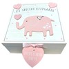 Baby Girl wooden Memories Keepsake Box Vintage Style