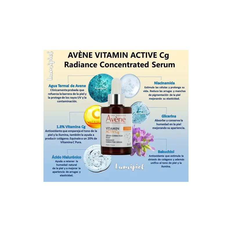 Avne Vitamin Active Cg Radiance Concentrated Serum 30ml