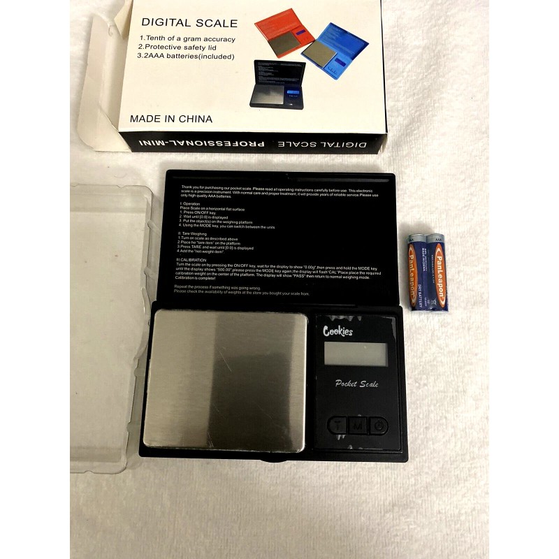 COOKIES Professional Mini Digital Scale - Rick & Morty Design