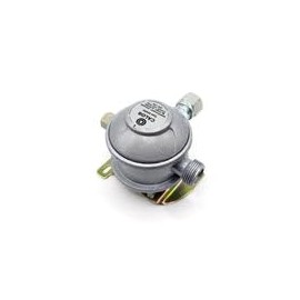 DN Autogas Parts Fixed Caravan & Motorhome Bulkhead Gas Regulator 90° - 8mm Outlet