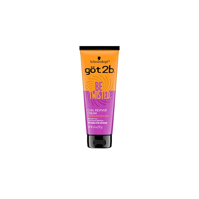 Got2b Be Twisted Curl Reviver Cream, 6.8 Ounce (Pack of