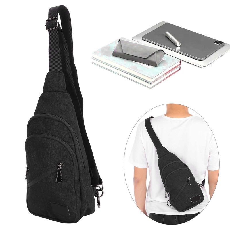 OX PLOUGH Men's Chest Bags Waterproof Casual Chest Sling Bag