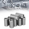 Reducing Nut 10pcs Threaded Insert Repair Nut Thread Slot M12