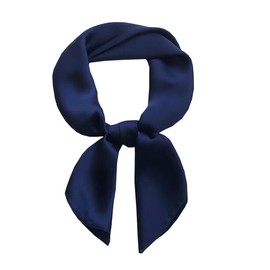 KOOYOL Women's Silk Scarf, Silk, Lightweight Silk Scarf, Bandana, Headscarf, Elegant Scarf, Gift for Women, L#