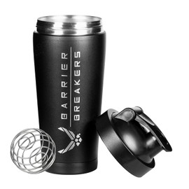 Military Gift Shop 24oz Insulated Air Force Shaker Bottle Engraved Logo–24oz Water Bottle–Cup for Protein Shakes Air Force Gifts | Disabled USMC Vet Owned SMALL Business