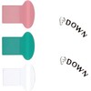 3Pcs Toilet Seat Lifter with 1Pc Toilet Seat Stickers Decals,
