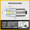 Ruiandsion BA9S LED Bulb 120V AC/DC 9mm Miniature Bayonet 3030