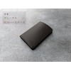 FUJISKY Business Card Holder, Cowhide Leather, For Graduates And Veterans,