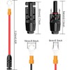 DKARDU Solar Panel to O Ring Cable, 10AWG Solar Panel