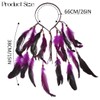Fashband Indian Feather Headband Boho Tassel Hippie Tribal Headpiece Festival