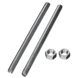 Wall Hung Toilet Tank Installation Screw Set,Compatible with Geberit 240.189.00.1,Hreaded Rod for Wall-Mounted Toilet or Bidet Installation,Washdown Toilet Replacement Threaded Rod