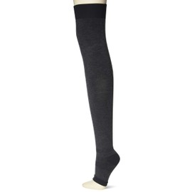 GUNZE(グンゼ) Compression Over-Knee RIZAP for Sleeping, Slim Legs Overnight, Heeled Ladies' Toeless, mochcharcoal, M